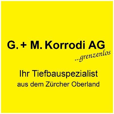 Logo G. + M. Korrodi AG