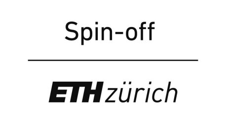 Schwarzer Text auf weissem Grund: "Spin-off" über einer horizontalen Linie, darunter das Logo der ETH zürich.
